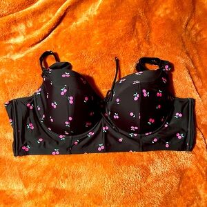 Cherry Bikini Top for Busty Women